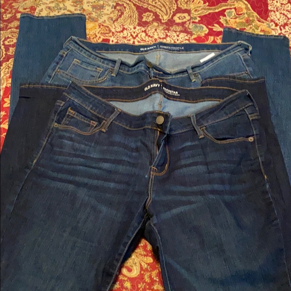 2 pair Old Navy jeans